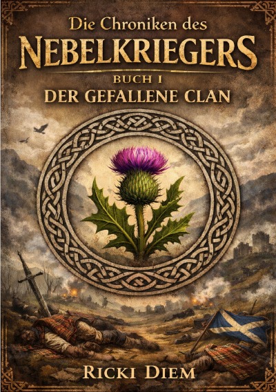 'Cover von Chroniken des Nebelkriegers  BUCH I –  DER GEFALLENE CLAN'-Cover