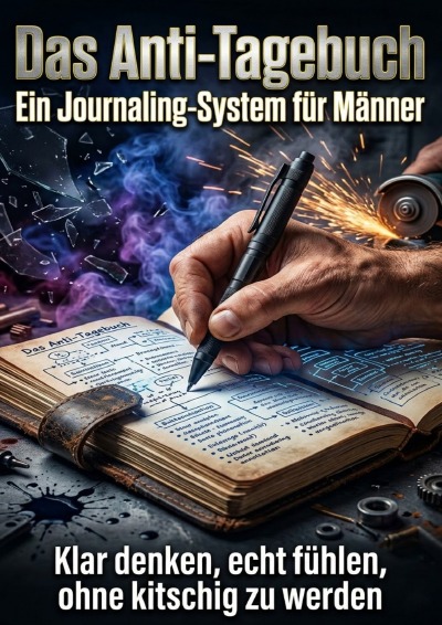 'Cover von Das Anti-Tagebuch: Ein Journaling-System für Männer'-Cover