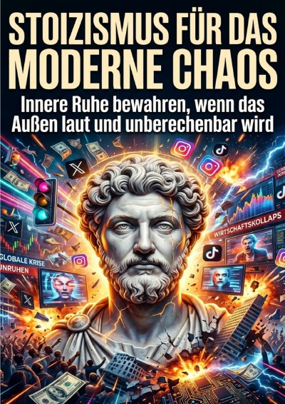 'Cover von Stoizismus für das moderne Chaos'-Cover