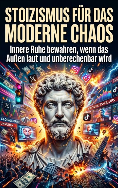 'Cover von Stoizismus für das moderne Chaos'-Cover