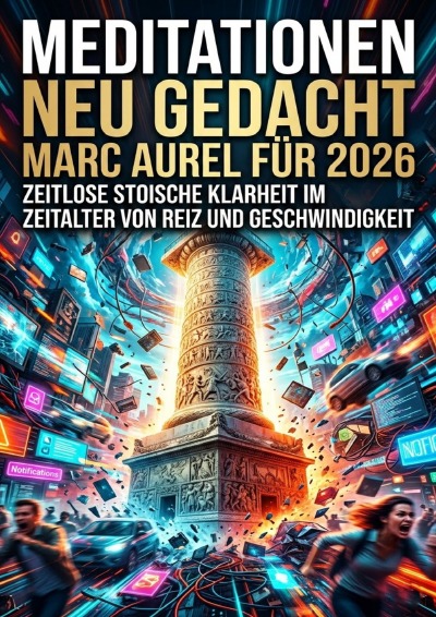 'Cover von Meditationen neu gedacht: Marc Aurel für 2026'-Cover