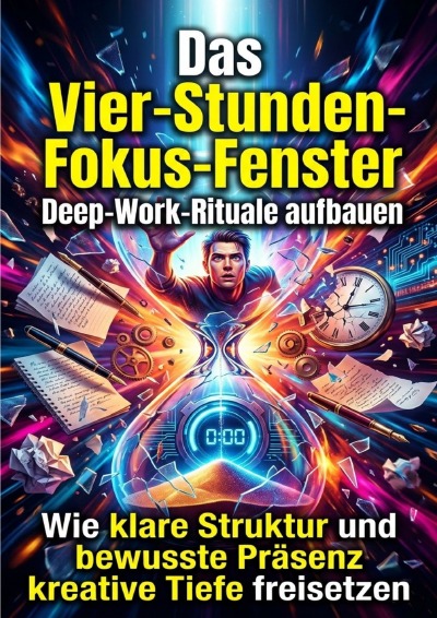 'Cover von Das Vier‑Stunden‑Fokus‑Fenster: Deep‑Work‑Rituale aufbauen'-Cover