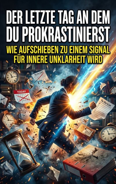 'Cover von Der letzte Tag an dem du prokrastinierst'-Cover