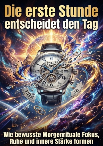 'Cover von Die erste Stunde entscheidet den Tag'-Cover
