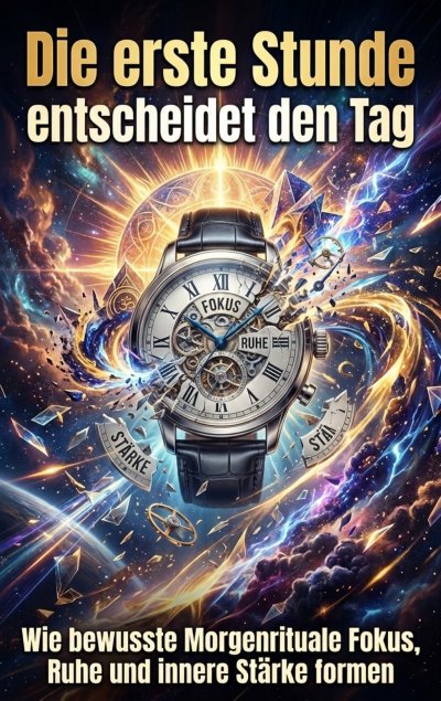 'Cover von Die erste Stunde entscheidet den Tag'-Cover