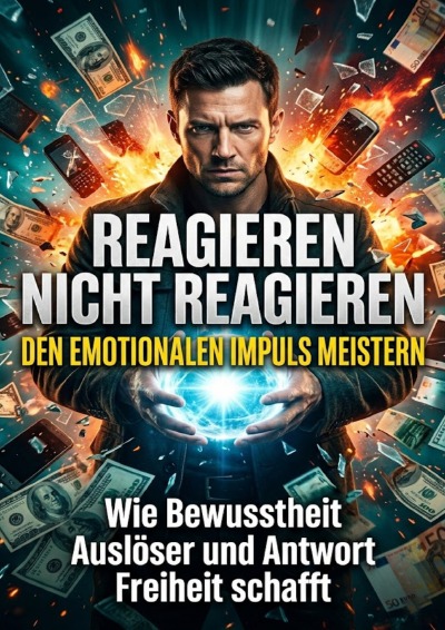 'Cover von Reagieren nicht reagieren: Den emotionalen Impuls meistern'-Cover