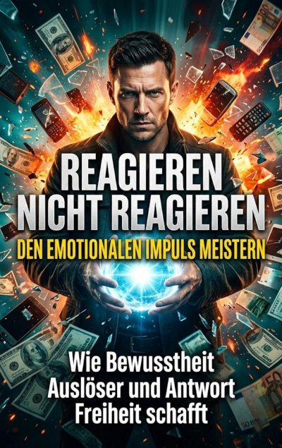 'Cover von Reagieren nicht reagieren: Den emotionalen Impuls meistern'-Cover