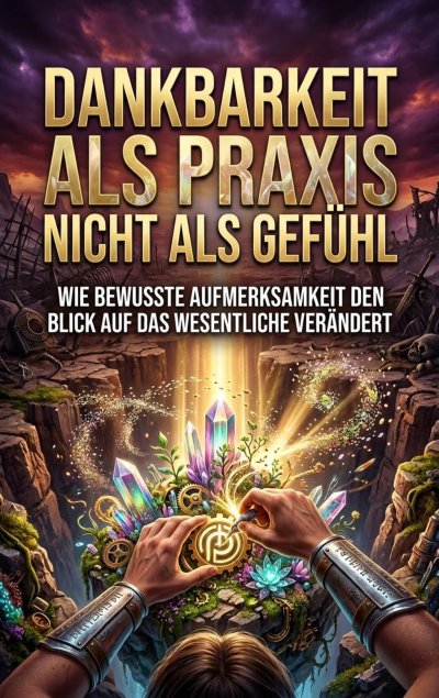 'Cover von Dankbarkeit als Praxis nicht als Gefühl'-Cover