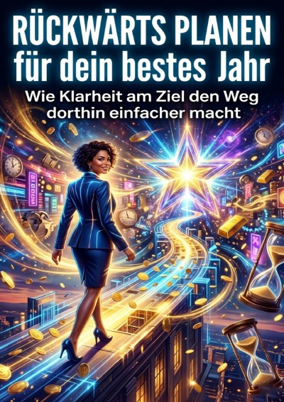 'Cover von Rückwärts planen für dein bestes Jahr'-Cover