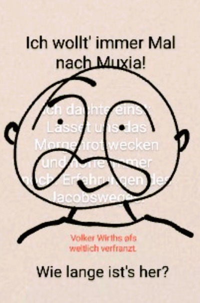 'Cover von Ich wollt`immer mal nach Muxia'-Cover