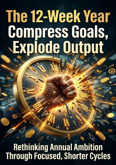 'Cover von The 12-Week Year: Compress Goals, Explode Output'-Cover