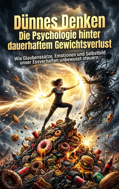 'Cover von Dünnes Denken: Die Psychologie hinter dauerhaftem Gewichtsverlust'-Cover