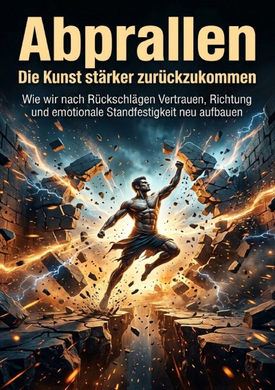 'Cover von Abprallen: Die Kunst stärker zurückzukommen'-Cover