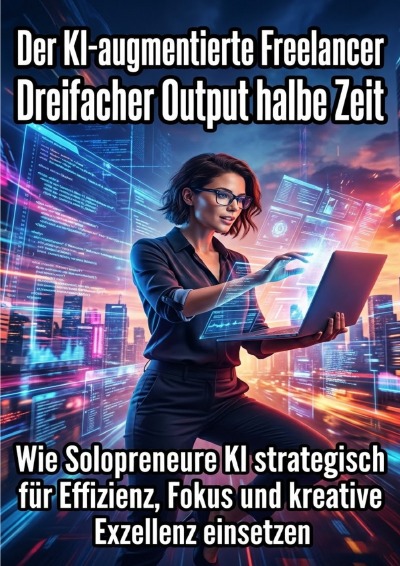 'Cover von Der KI‑augmentierte Freelancer: Dreifacher Output halbe Zeit'-Cover