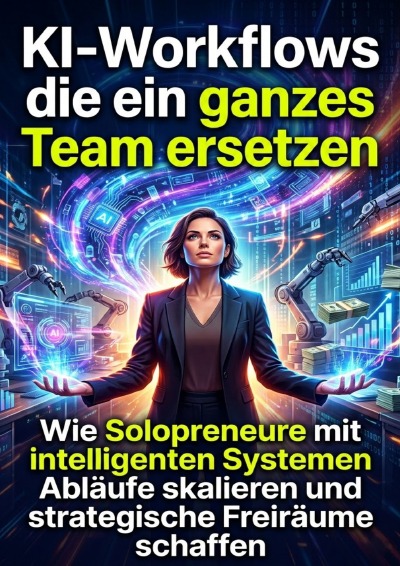 'Cover von KI‑Workflows die ein ganzes Team ersetzen'-Cover