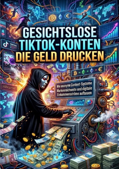 'Cover von Gesichtslose TikTok‑Konten die Geld drucken'-Cover
