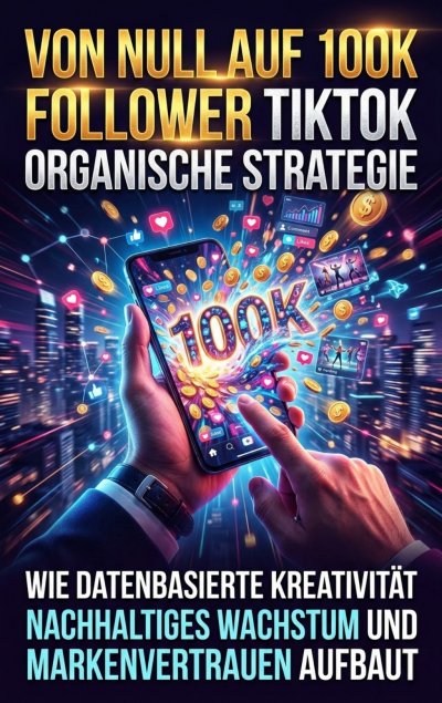 'Cover von Von null auf 100K Follower: TikTok organische Strategie'-Cover