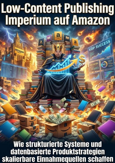 'Cover von Low‑Content Publishing Imperium auf Amazon'-Cover