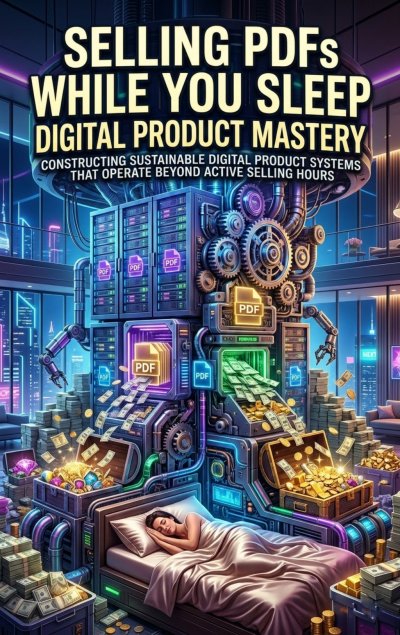 'Cover von Selling PDFs While You Sleep: Digital Product Mastery'-Cover