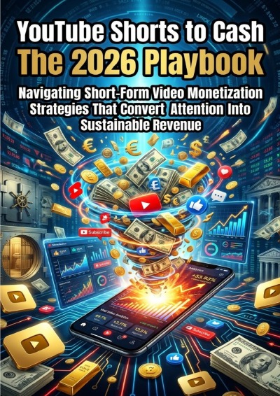 'Cover von YouTube Shorts to Cash: The 2026 Playbook'-Cover