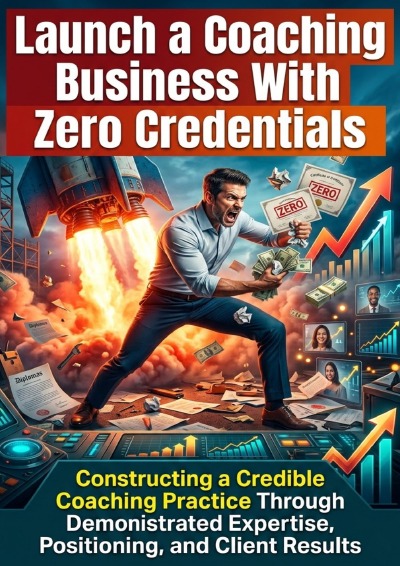 'Cover von Launch a Coaching Business With Zero Credentials'-Cover