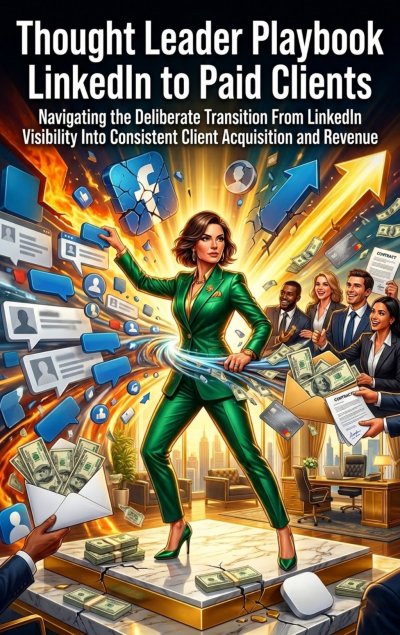 'Cover von Thought Leader Playbook: LinkedIn to Paid Clients'-Cover