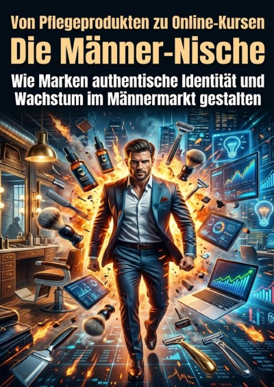 'Cover von Von Pflegeprodukten zu Online-Kursen: Die Männer-Nische'-Cover