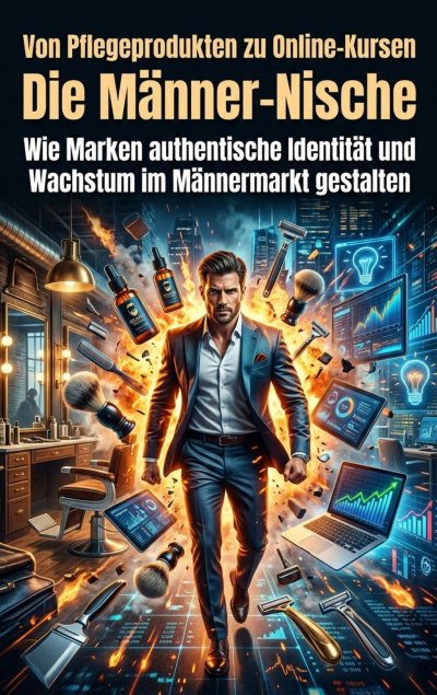 'Cover von Von Pflegeprodukten zu Online-Kursen: Die Männer-Nische'-Cover