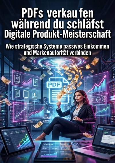 'Cover von PDFs verkaufen während du schläfst: Digitale Produkt-Meisterschaft'-Cover