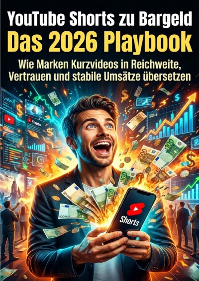 'Cover von YouTube Shorts zu Bargeld: Das 2026 Playbook'-Cover