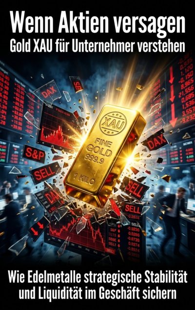'Cover von Wenn Aktien versagen: Gold XAU für Unternehmer verstehen'-Cover