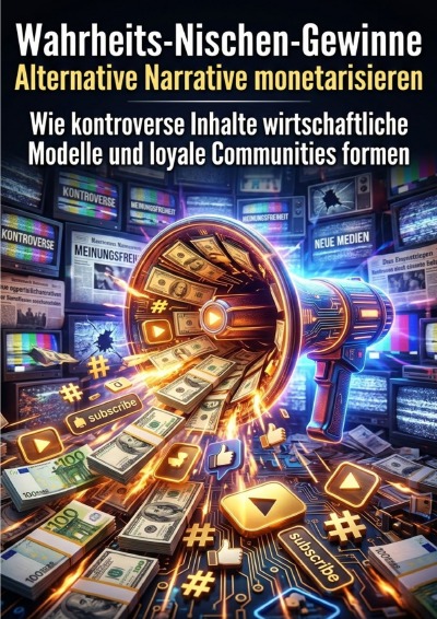 'Cover von Wahrheits-Nischen-Gewinne: Alternative Narrative monetarisieren'-Cover