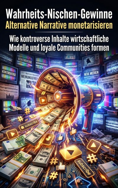 'Cover von Wahrheits-Nischen-Gewinne: Alternative Narrative monetarisieren'-Cover