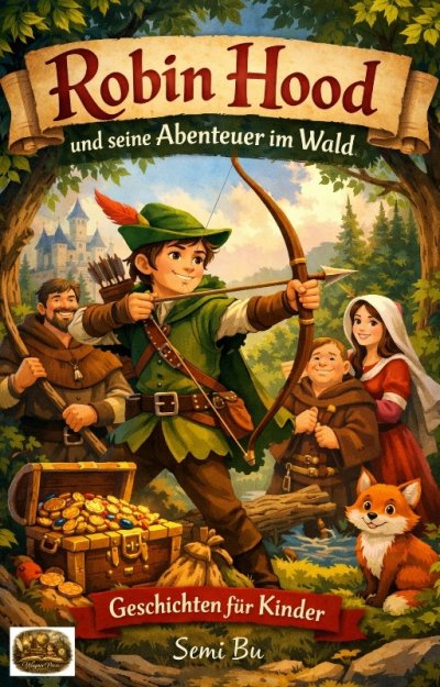 'Cover von Robin Hood und seine Abenteuer im Wald'-Cover