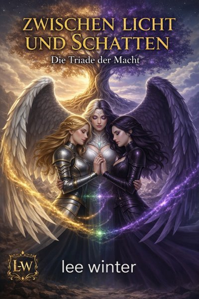 'Cover von Zwischen Licht und Schatten – Die Triade der Macht'-Cover