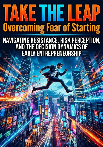 'Cover von Take the Leap: Overcoming Fear of Starting'-Cover