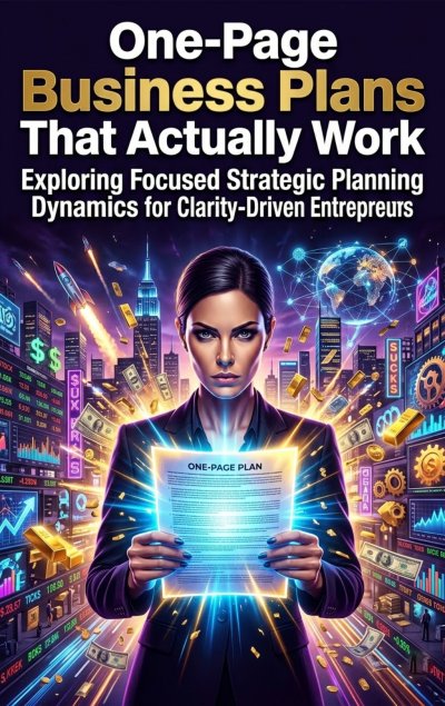 'Cover von One-Page Business Plans That Actually Work'-Cover