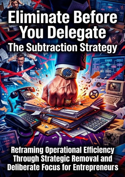 'Cover von Eliminate Before You Delegate: The Subtraction Strategy'-Cover