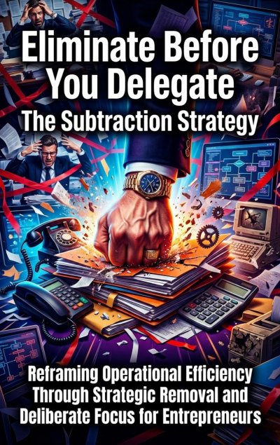 'Cover von Eliminate Before You Delegate: The Subtraction Strategy'-Cover