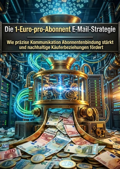 'Cover von Die 1‑Euro‑pro‑Abonnent E‑Mail‑Strategie'-Cover