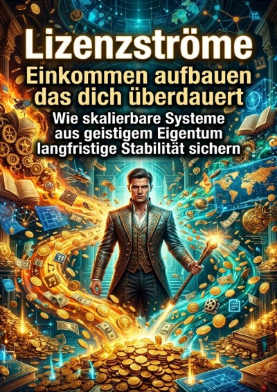 'Cover von Lizenzströme: Einkommen aufbauen das dich überdauert'-Cover