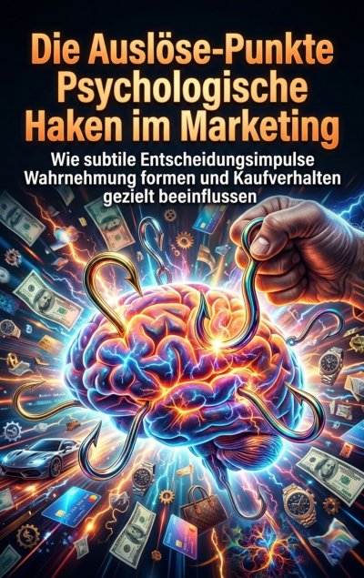 'Cover von Die Auslöse‑Punkte: Psychologische Haken im Marketing'-Cover