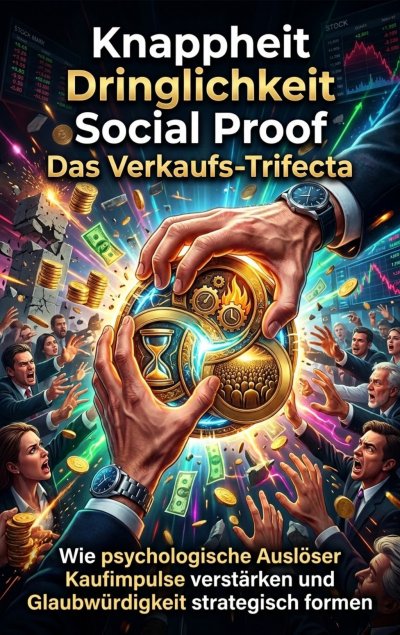 'Cover von Knappheit Dringlichkeit Social Proof: Das Verkaufs‑Trifecta'-Cover