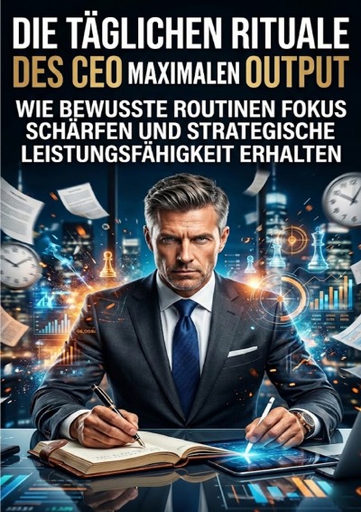 'Cover von Die täglichen Rituale des CEO für maximalen Output'-Cover