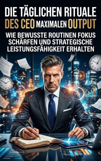 'Cover von Die täglichen Rituale des CEO für maximalen Output'-Cover