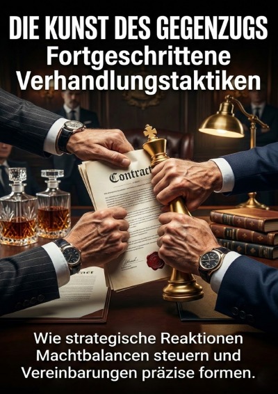 'Cover von Die Kunst des Gegenzugs: Fortgeschrittene Verhandlungstaktiken'-Cover