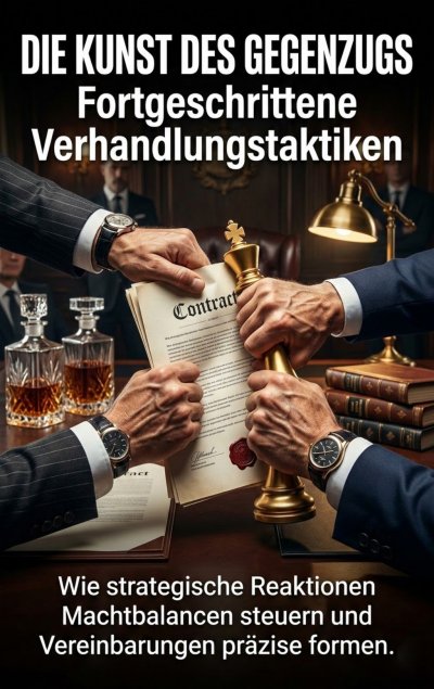 'Cover von Die Kunst des Gegenzugs: Fortgeschrittene Verhandlungstaktiken'-Cover