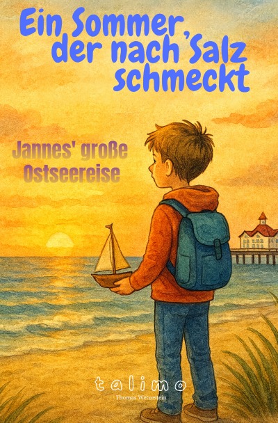 'Cover von Ein Sommer, der nach Salz schmeckt'-Cover