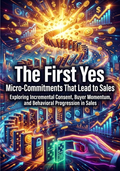 'Cover von The First Yes: Micro-Commitments That Lead to Sales'-Cover