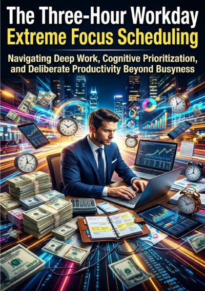 'Cover von The Three-Hour Workday: Extreme Focus Scheduling'-Cover